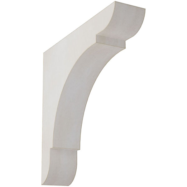 Ekena Millwork BKTWD01X08X08OLWH