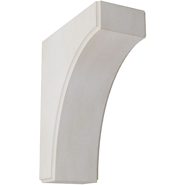 Ekena Millwork BKTWD04X08X10CVWH