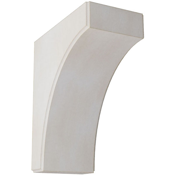 Ekena Millwork BKTWD05X10X12CVWH