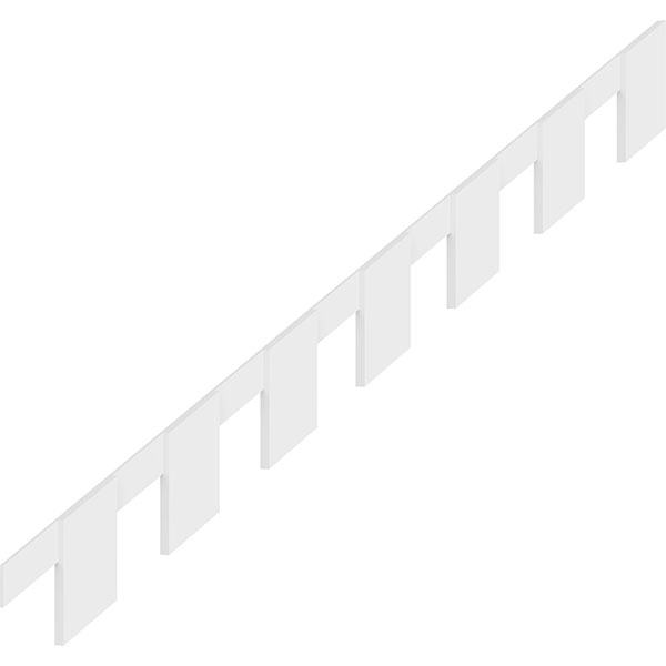 Ekena Millwork DENP08PL0712FAY02