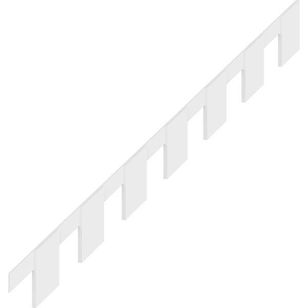 Ekena Millwork DENP08PL0812FAY02