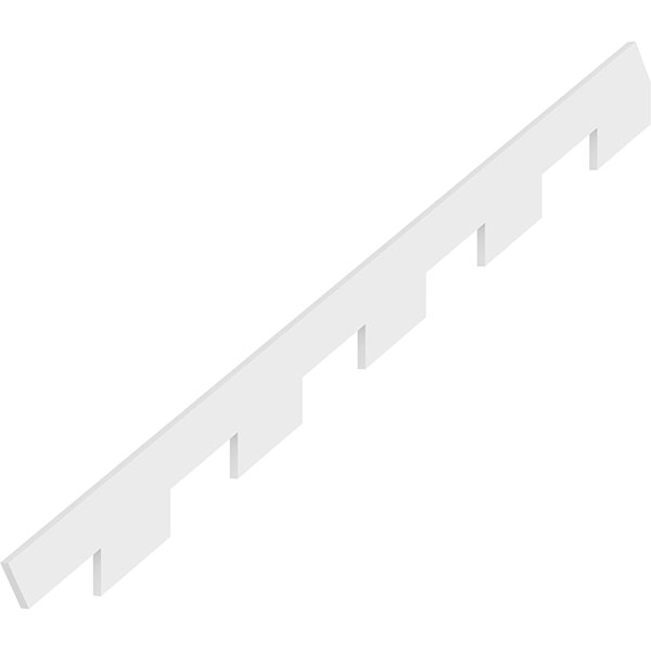 Ekena Millwork DENP08PL0712MNR00