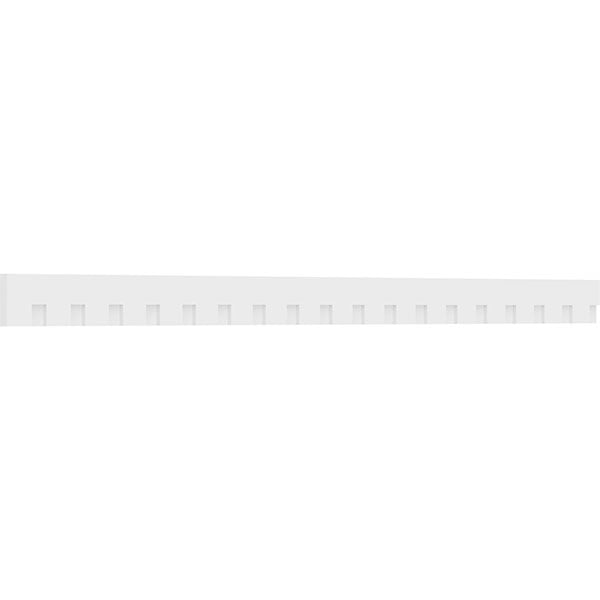 Ekena Millwork DENPWIL01 Wilson Architectural Grade PVC Dentil Trim w ...