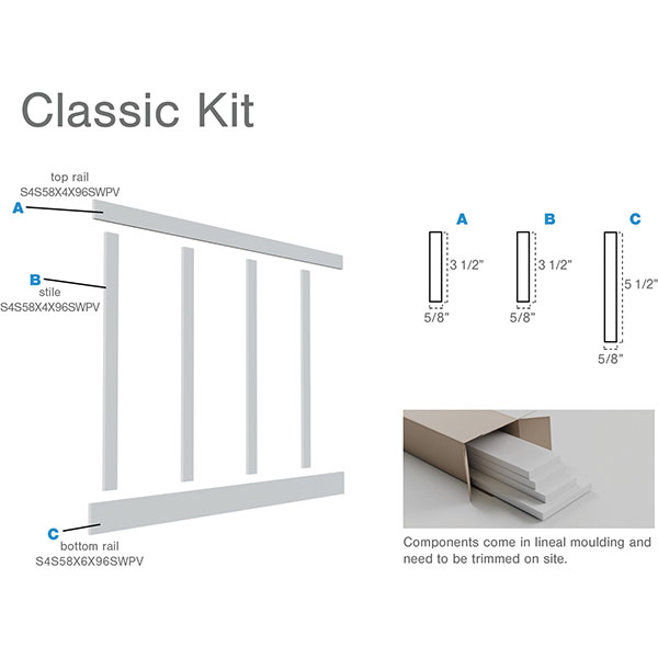 Ekena Millwork WPKP32X02CS