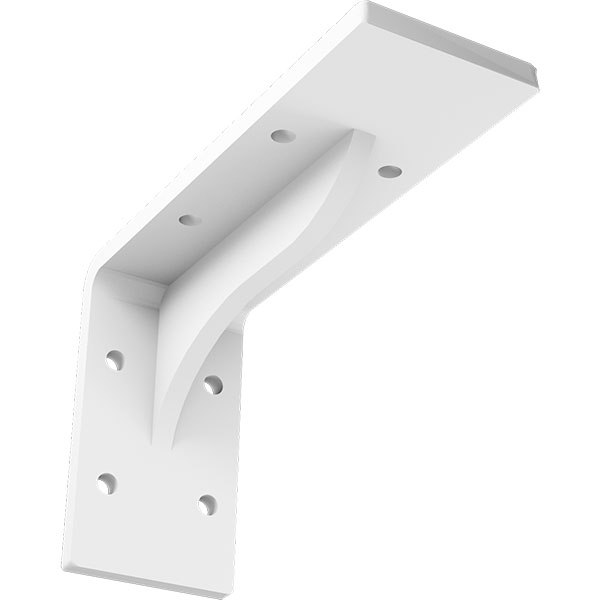 Ekena Millwork BKTM02X06X03EBPWH