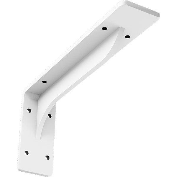 Ekena Millwork BKTM02X10X04EBPWH
