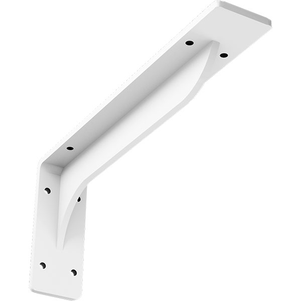 Ekena Millwork BKTM02X12X05EBPWH