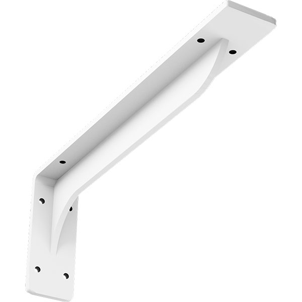 Ekena Millwork BKTM02X14X05EBPWH