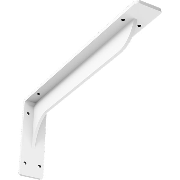 Ekena Millwork BKTM02X16X06EBPWH