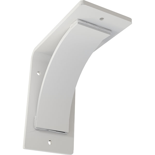 Ekena Millwork BKTM03X06X06MOPWH