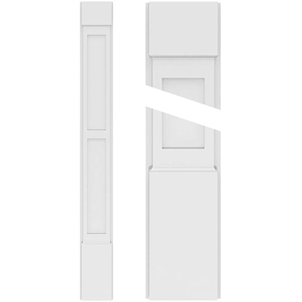 Ekena Millwork PILP08X090DFP01-2