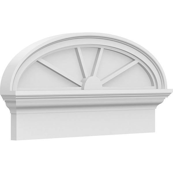 Ekena Millwork PEDPC026X135ELL04