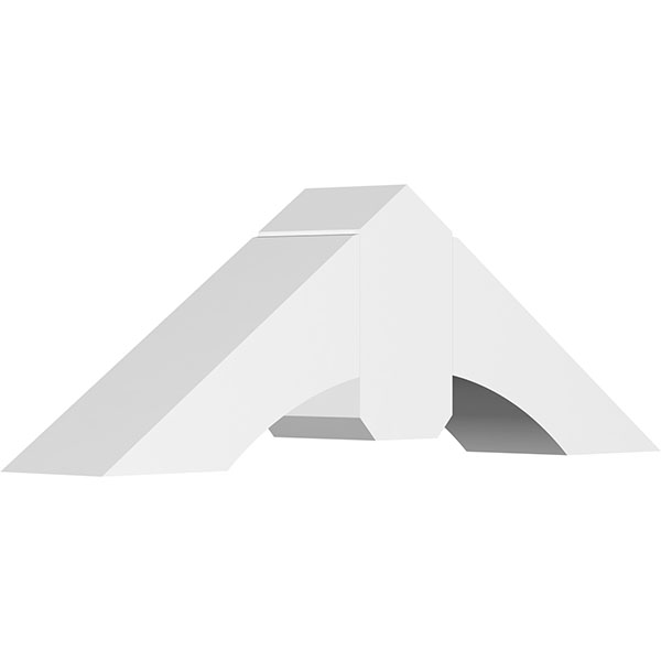 Ekena Millwork GBP036X12X0606ARC00