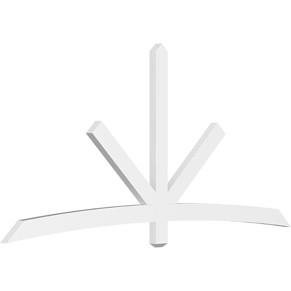 Ekena Millwork GBP096X44X0204ALB00