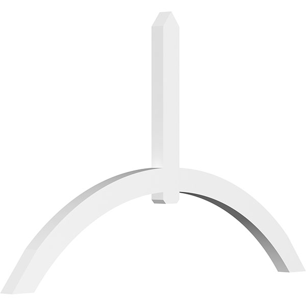 Ekena Millwork GBP108X68X0406ARC00