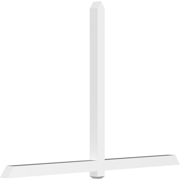 Ekena Millwork GBP096X64X0404EUG00