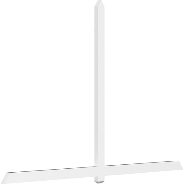 Ekena Millwork GBP108X72X0204EUG00