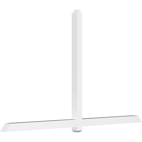 Ekena Millwork GBP108X63X0404EUG00
