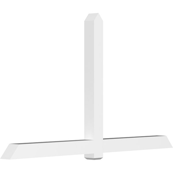 Ekena Millwork GBP108X63X0606EUG00