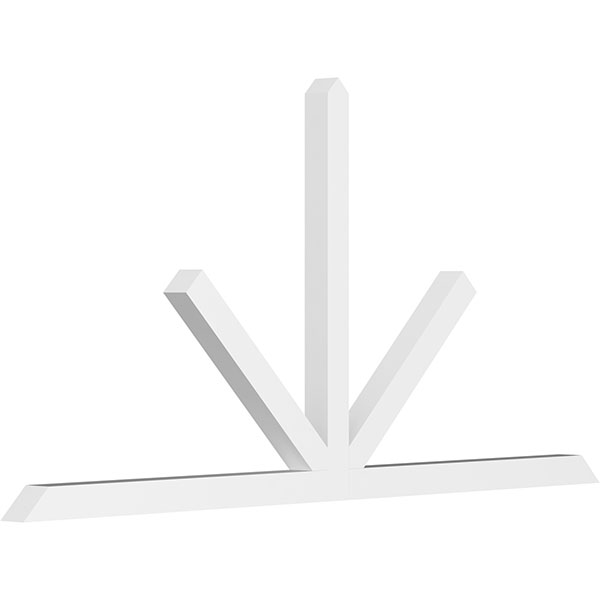Ekena Millwork GBP108X54X0404SAR00