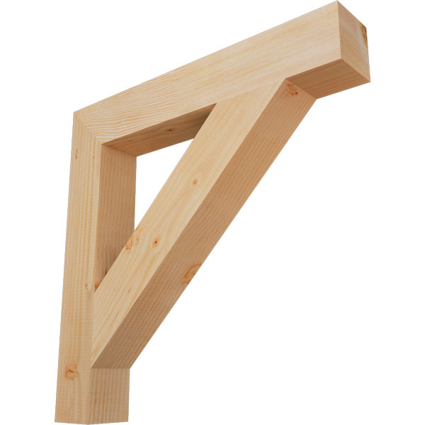 Ekena Millwork BKT04X26X26TRA05SDF
