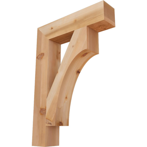 Ekena Millwork BKT06X28X40WTL05SWR