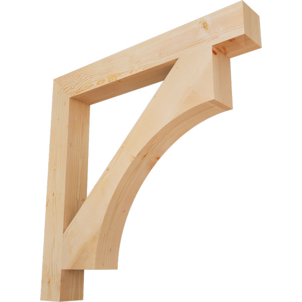 Ekena Millwork BKT06X48X48WTL05SDF