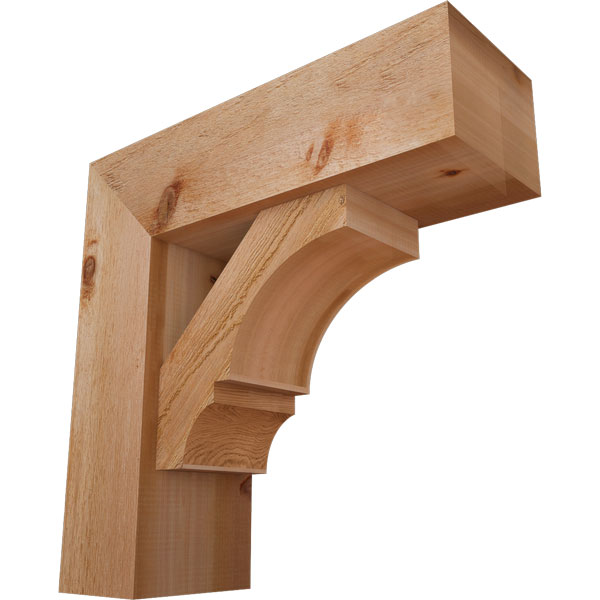 Ekena Millwork BKT0806X24X24BOA05RWR