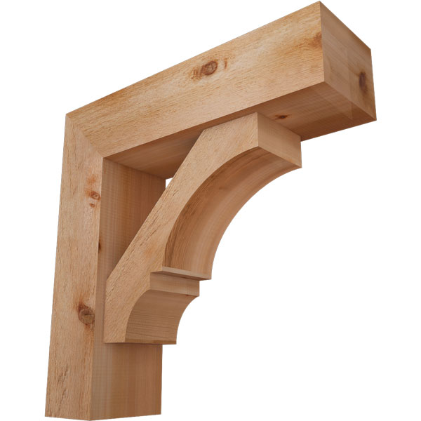 Ekena Millwork BKT0806X28X28BOA05RWR