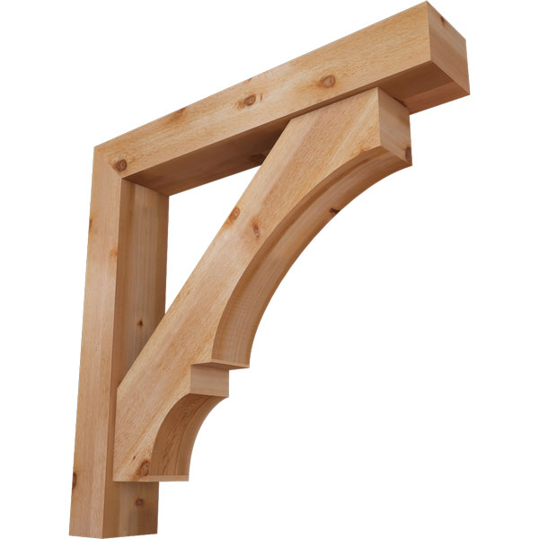 Ekena Millwork BKT0806X48X48BOA05RWR