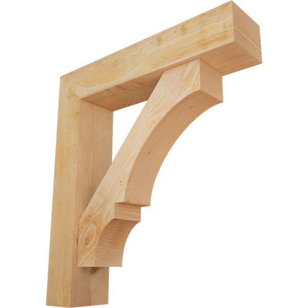 Ekena Millwork BKT0806X36X40BOA05RDF