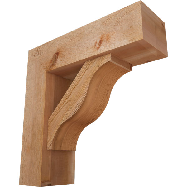 Ekena Millwork BKT0806X26X26FST05RWR