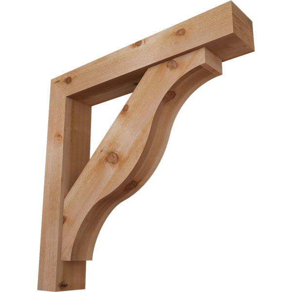 Ekena Millwork BKT0806X48X48FST05RWR