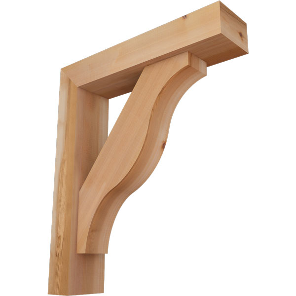 Ekena Millwork BKT0604X24X28FST05SWR