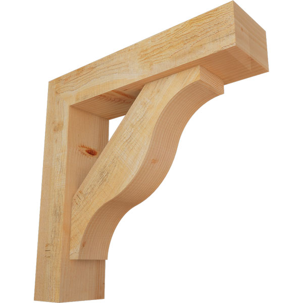 Ekena Millwork BKT0604X24X24FST05RDF