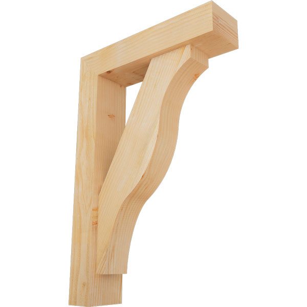 Ekena Millwork BKT0604X24X36FST05RDF