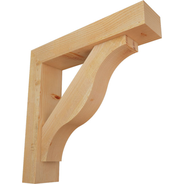 Ekena Millwork BKT0604X28X28FST05RDF