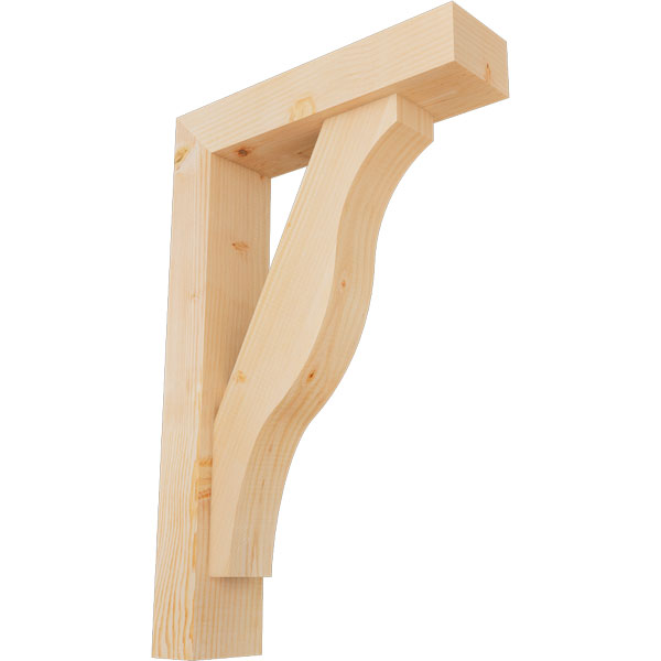 Ekena Millwork BKT0604X22X34FST05SDF