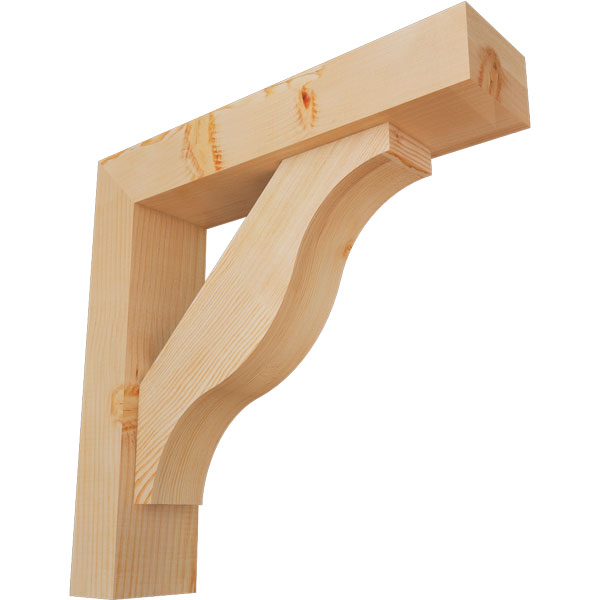 Ekena Millwork BKT0604X24X24FST05SDF
