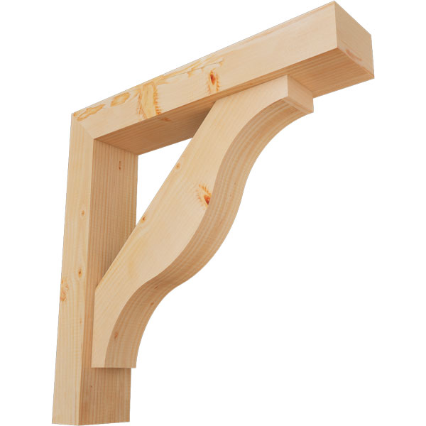 Ekena Millwork BKT0604X28X28FST05SDF