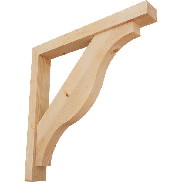 Ekena Millwork BKT0604X44X44FST05SDF