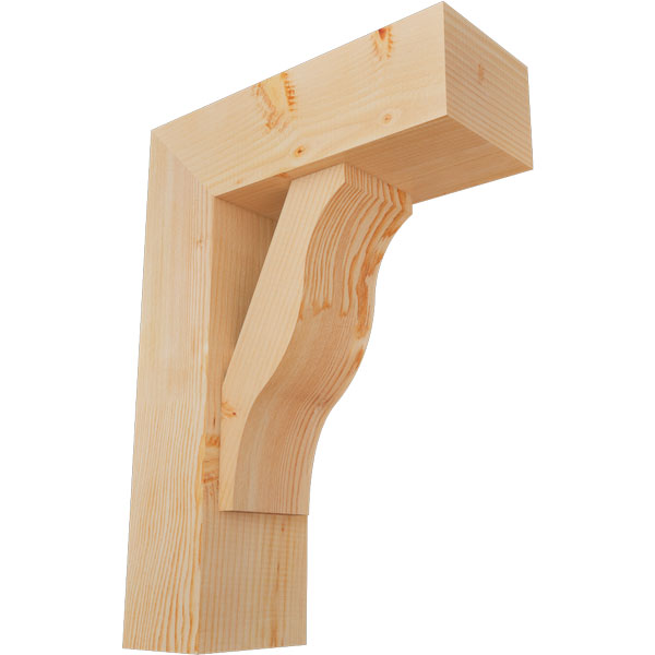 Ekena Millwork BKT0806X20X28FST05SDF