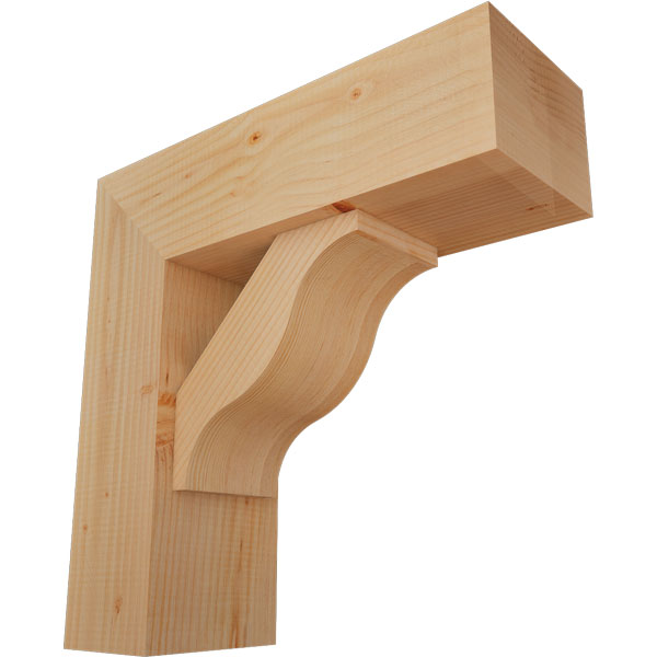 Ekena Millwork BKT0806X22X22FST05SDF