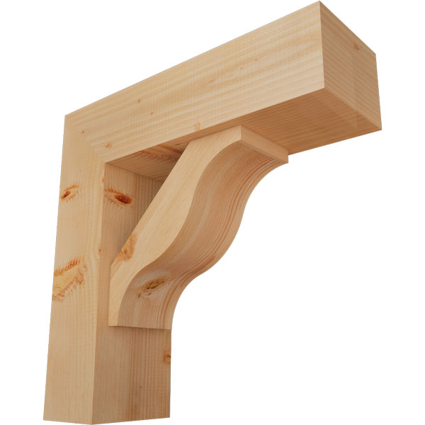 Ekena Millwork BKT0806X24X24FST05SDF