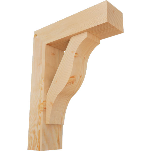 Ekena Millwork BKT0806X26X34FST05SDF
