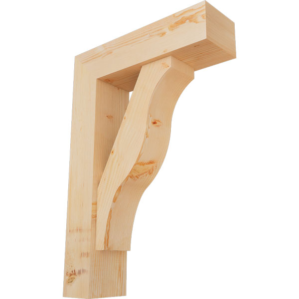 Ekena Millwork BKT0806X26X38FST05SDF
