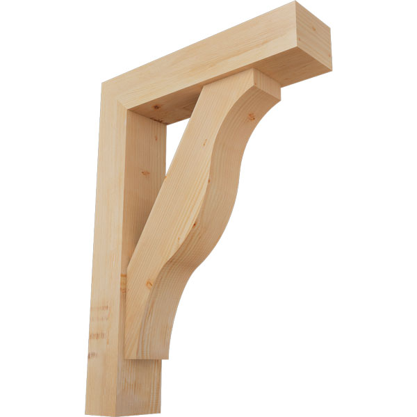 Ekena Millwork BKT0806X32X44FST05SDF