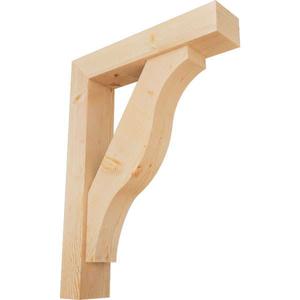 Ekena Millwork BKT0806X36X48FST05SDF