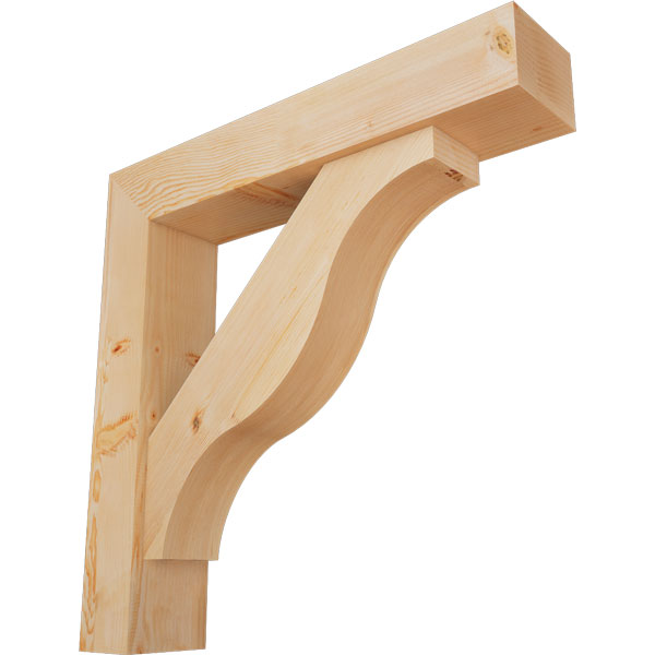 Ekena Millwork BKT0806X38X38FST05SDF