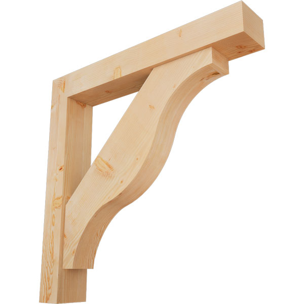 Ekena Millwork BKT0806X48X48FST05SDF